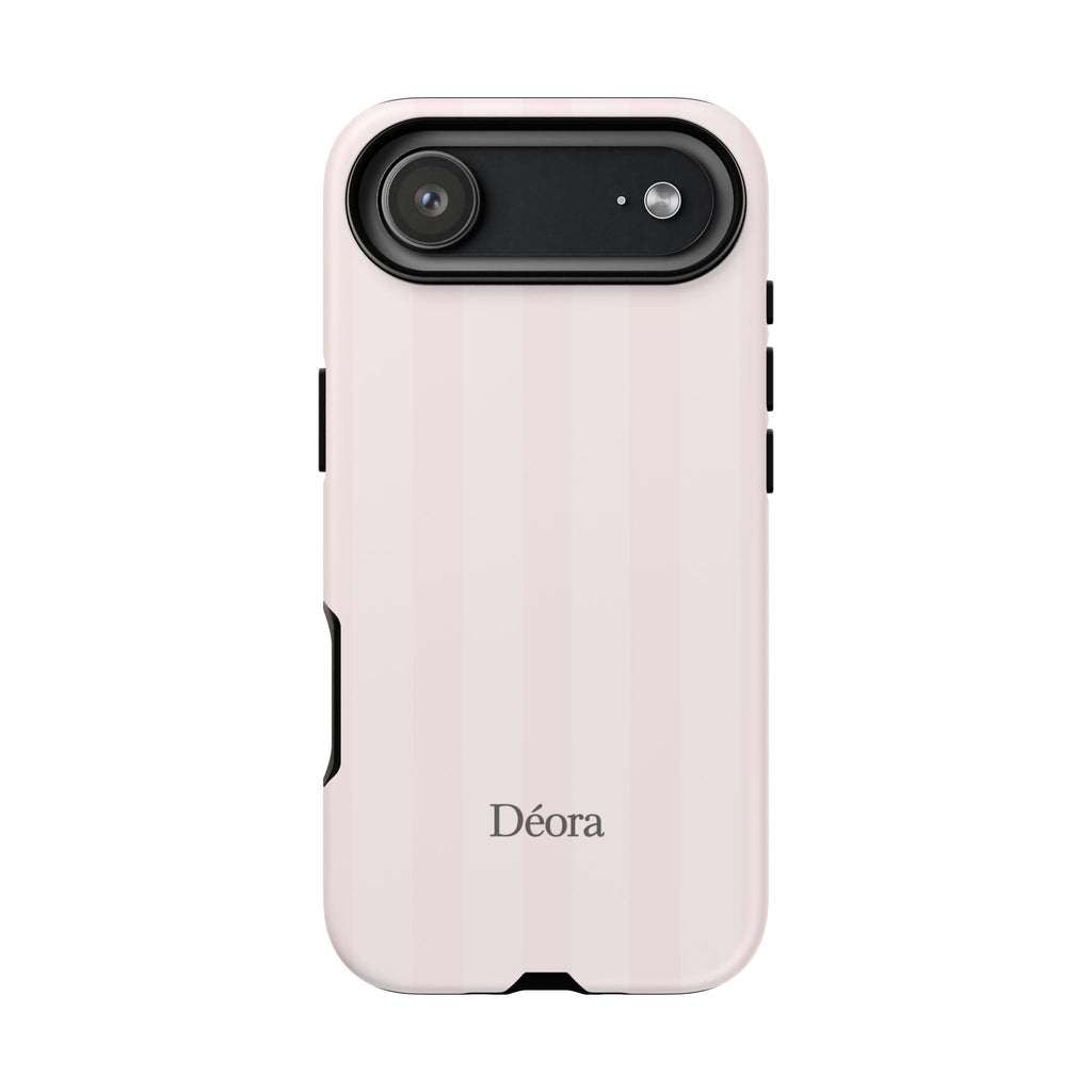 Tough Cases — Slim Protective Phone Case (Pastel Pink Stripe)