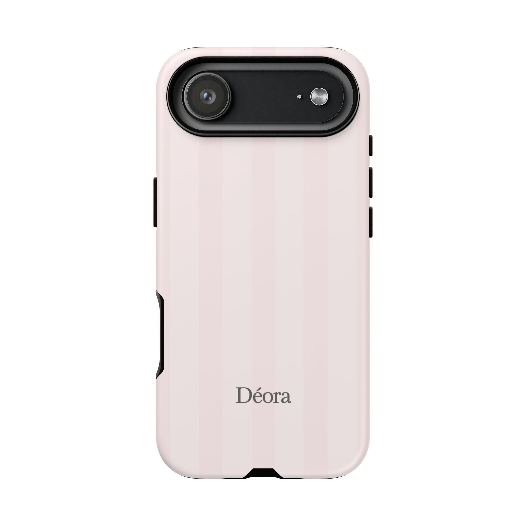 Tough Cases — Slim Protective Phone Case (Pastel Pink Stripe)