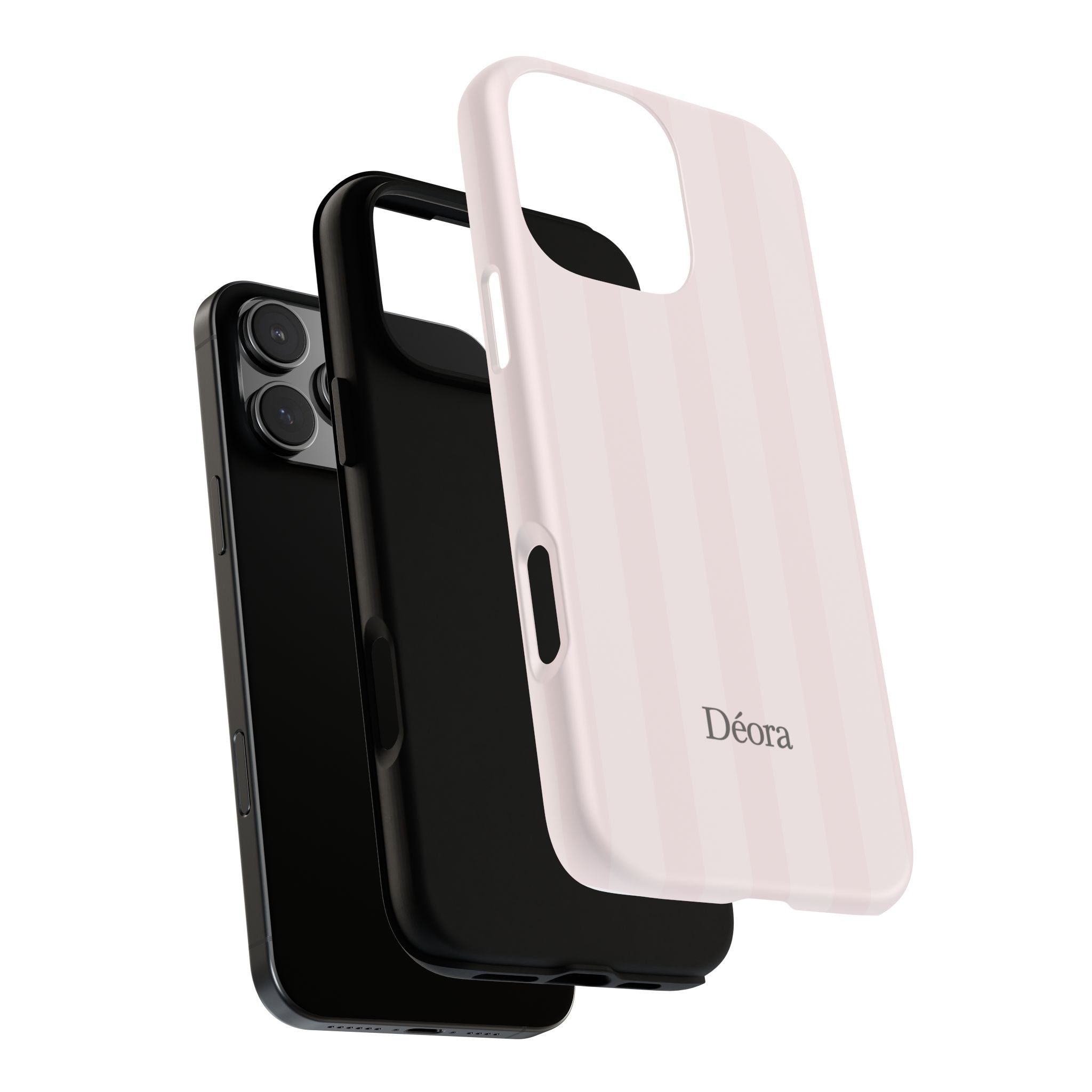 Tough Cases — Slim Protective Phone Case (Pastel Pink Stripe)