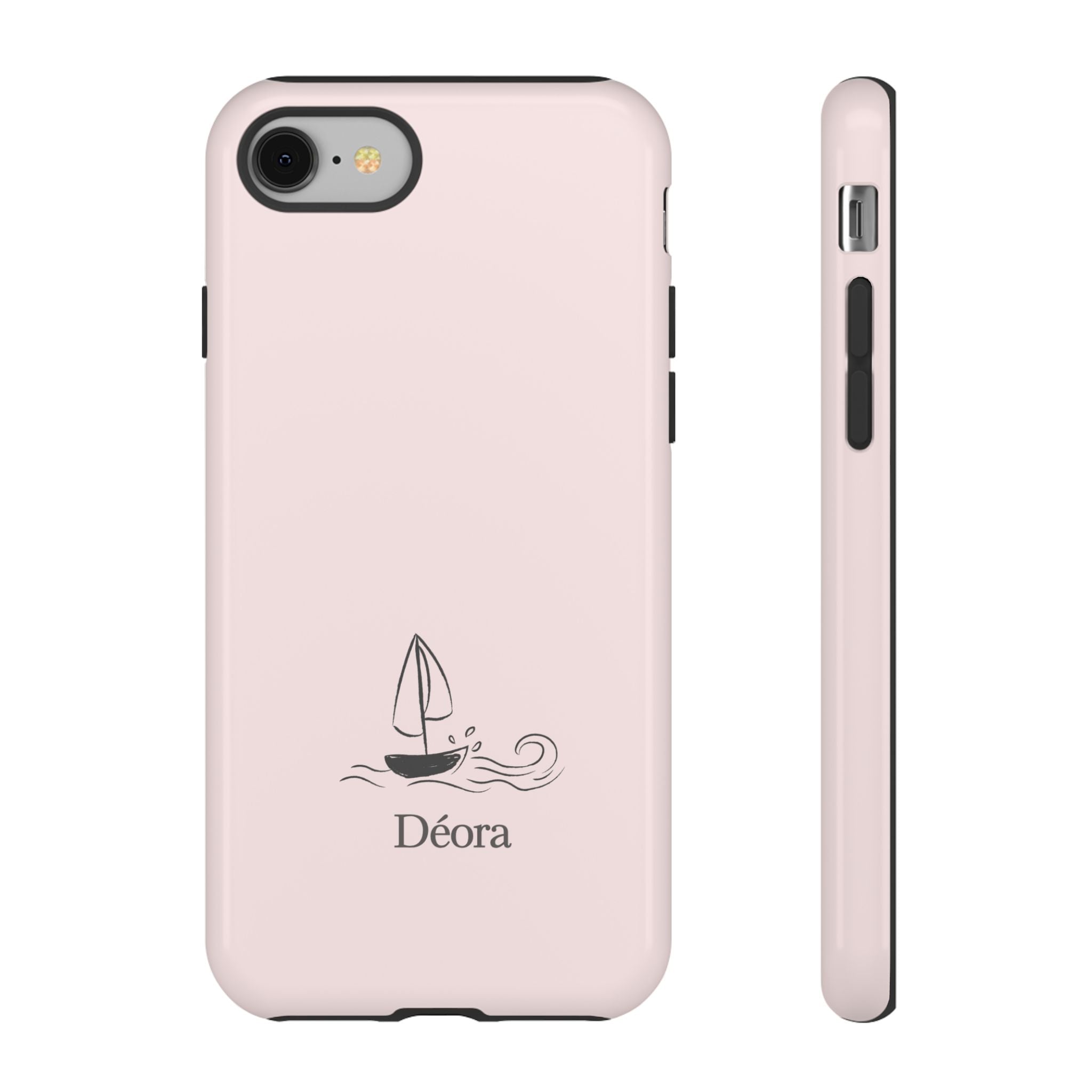 Sailboat Phone Case – 'Déora' Minimal Nautical Protective Case