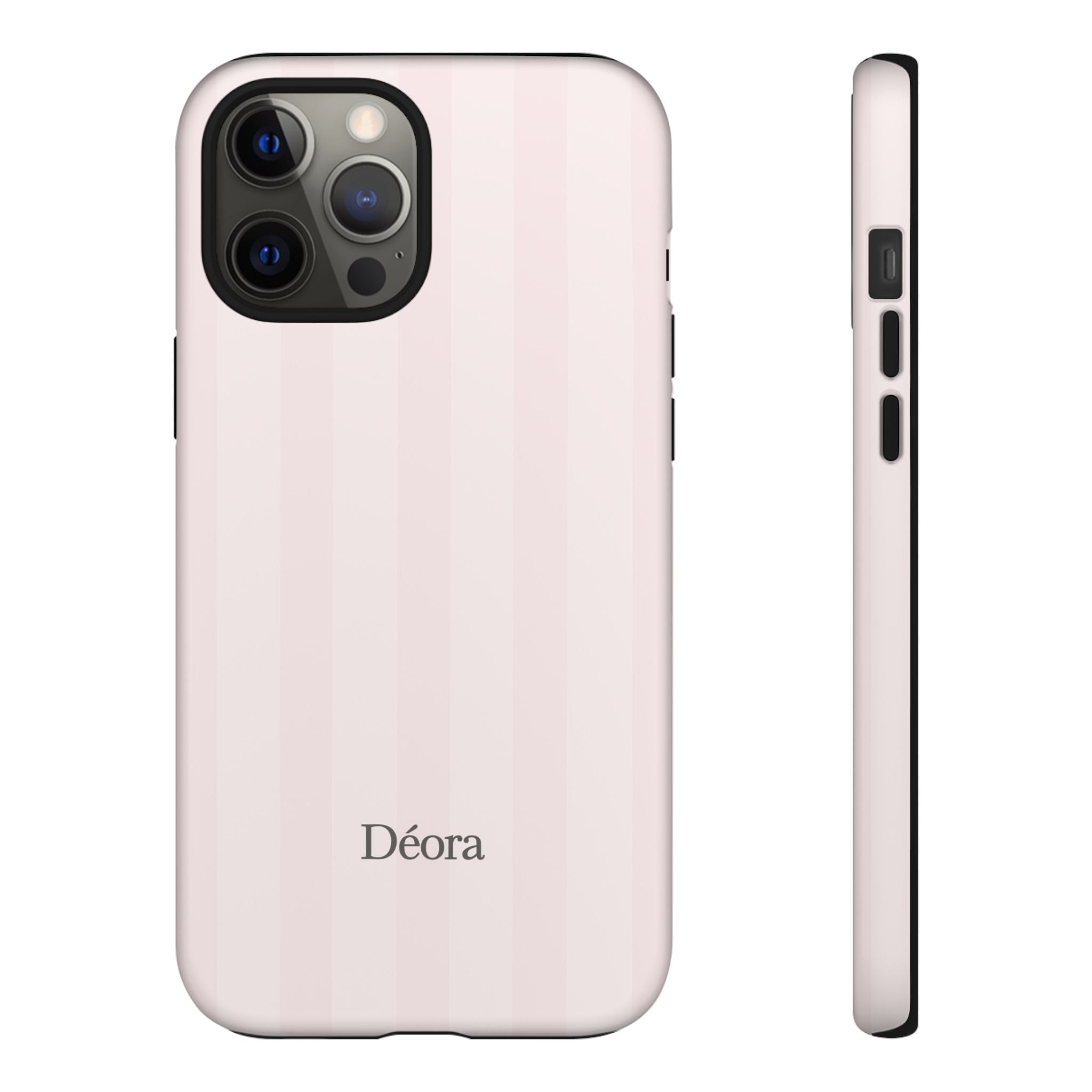 Tough Cases — Slim Protective Phone Case (Pastel Pink Stripe)