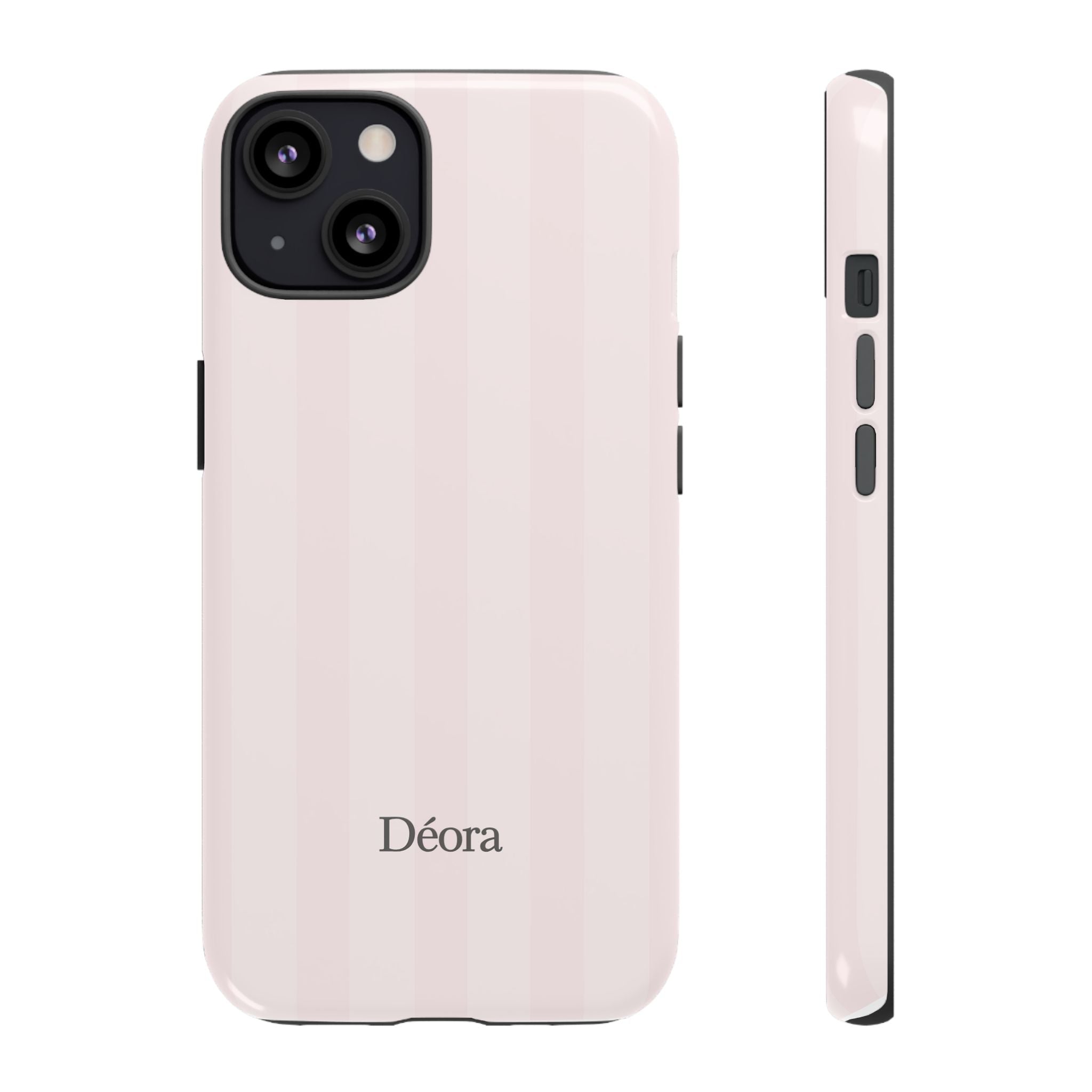 Tough Cases — Slim Protective Phone Case (Pastel Pink Stripe)