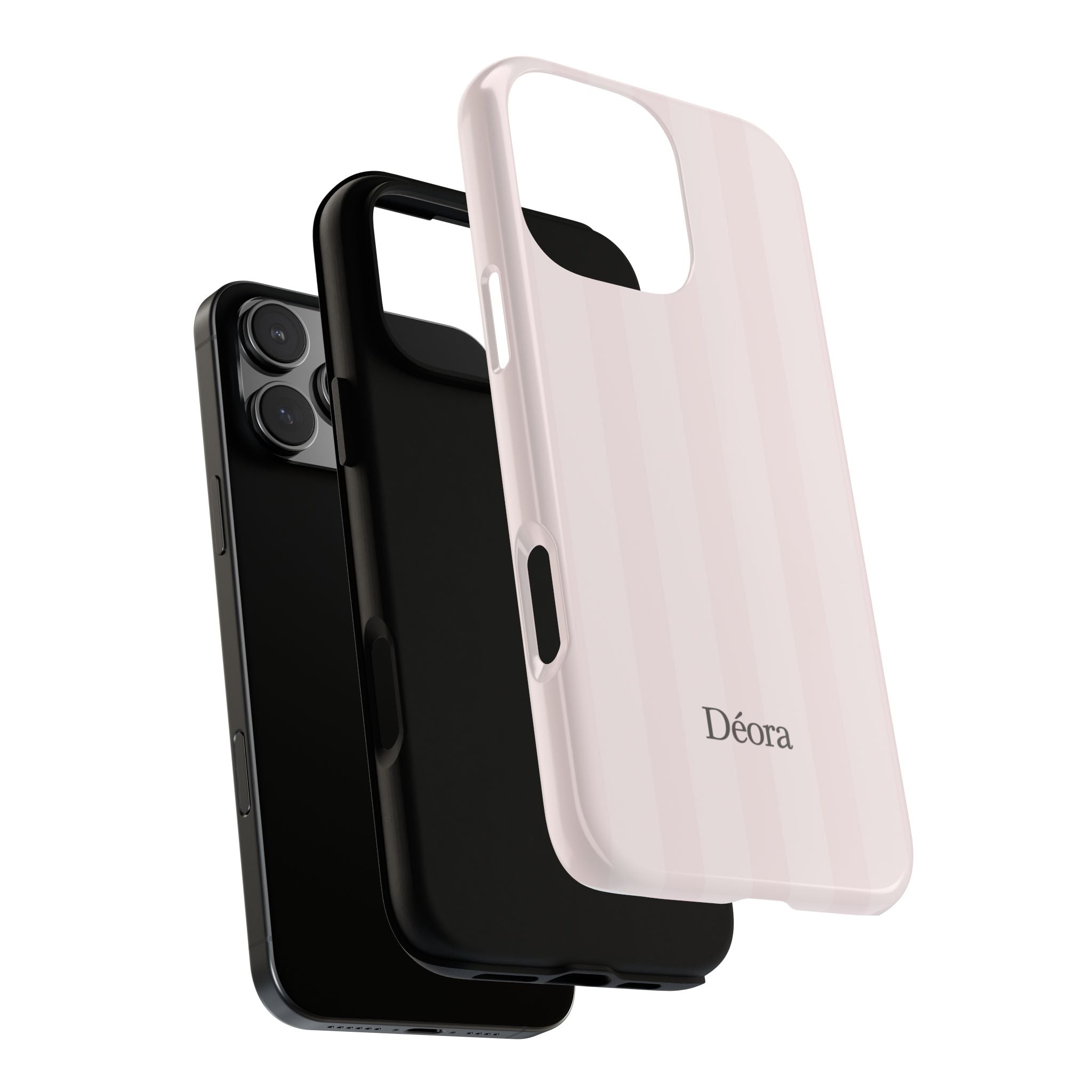 Tough Cases — Slim Protective Phone Case (Pastel Pink Stripe)