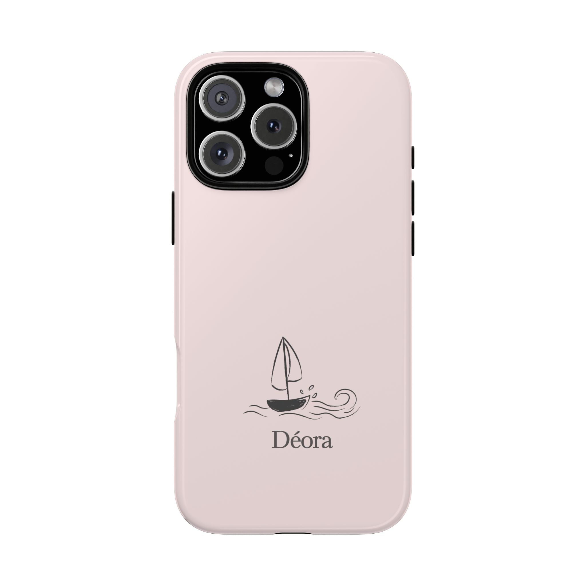 Sailboat Phone Case – 'Déora' Minimal Nautical Protective Case