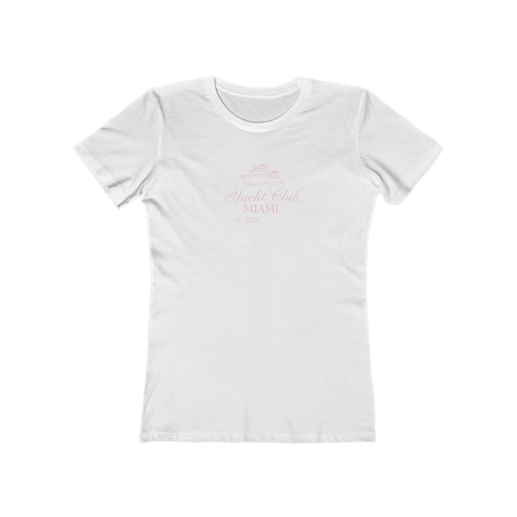Women's Boyfriend Tee — Relaxed Graphic Casual T‑Shirt
