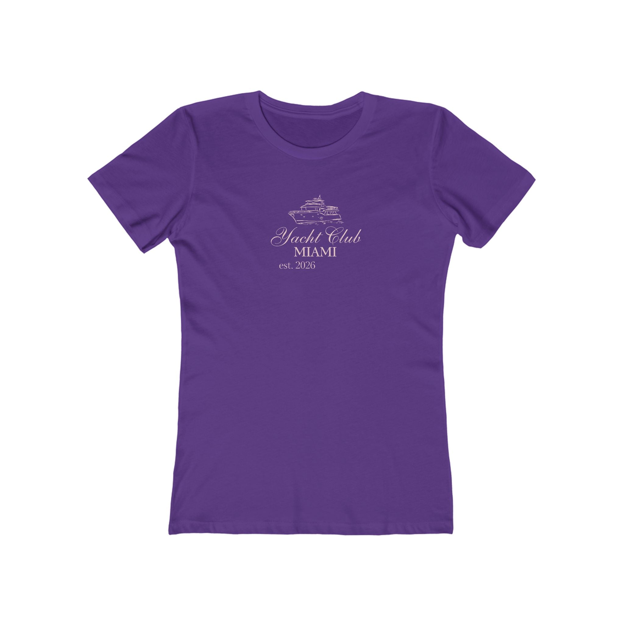 Women's Boyfriend Tee — Relaxed Graphic Casual T‑Shirt
