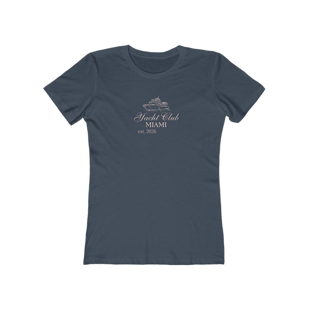 Women's Boyfriend Tee — Relaxed Graphic Casual T‑Shirt