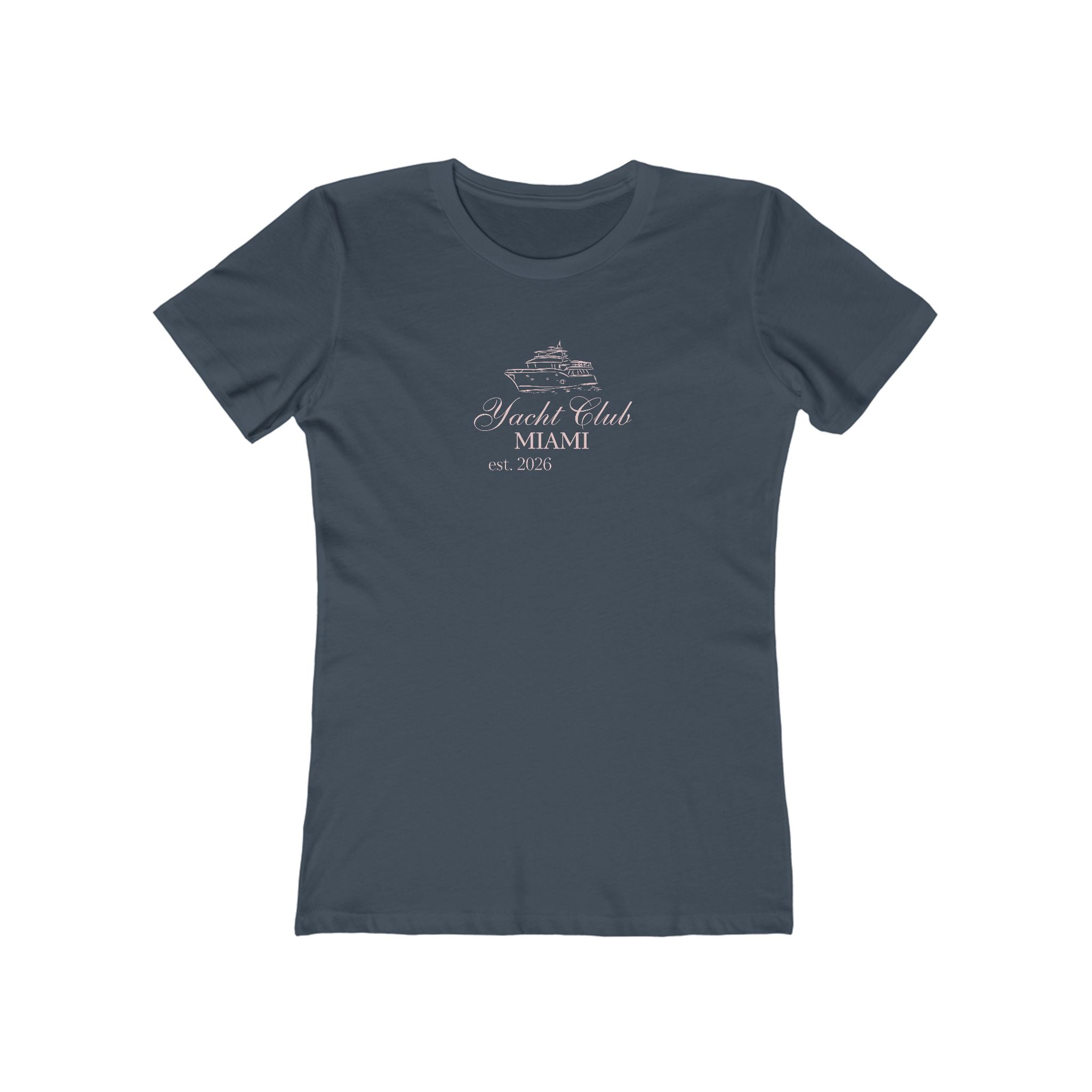Women's Boyfriend Tee — Relaxed Graphic Casual T‑Shirt