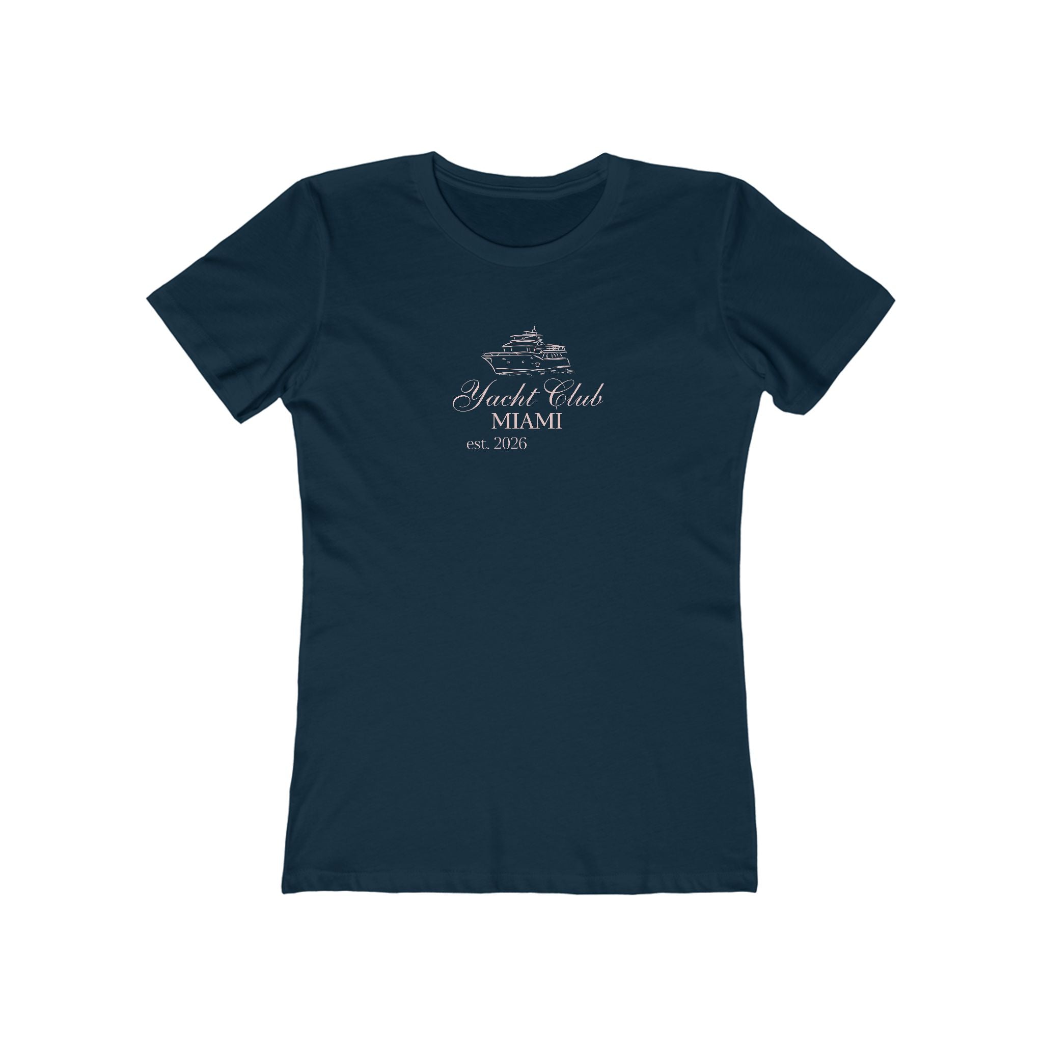 Women's Boyfriend Tee — Relaxed Graphic Casual T‑Shirt