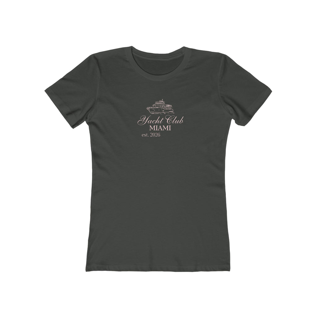 Women's Boyfriend Tee — Relaxed Graphic Casual T‑Shirt