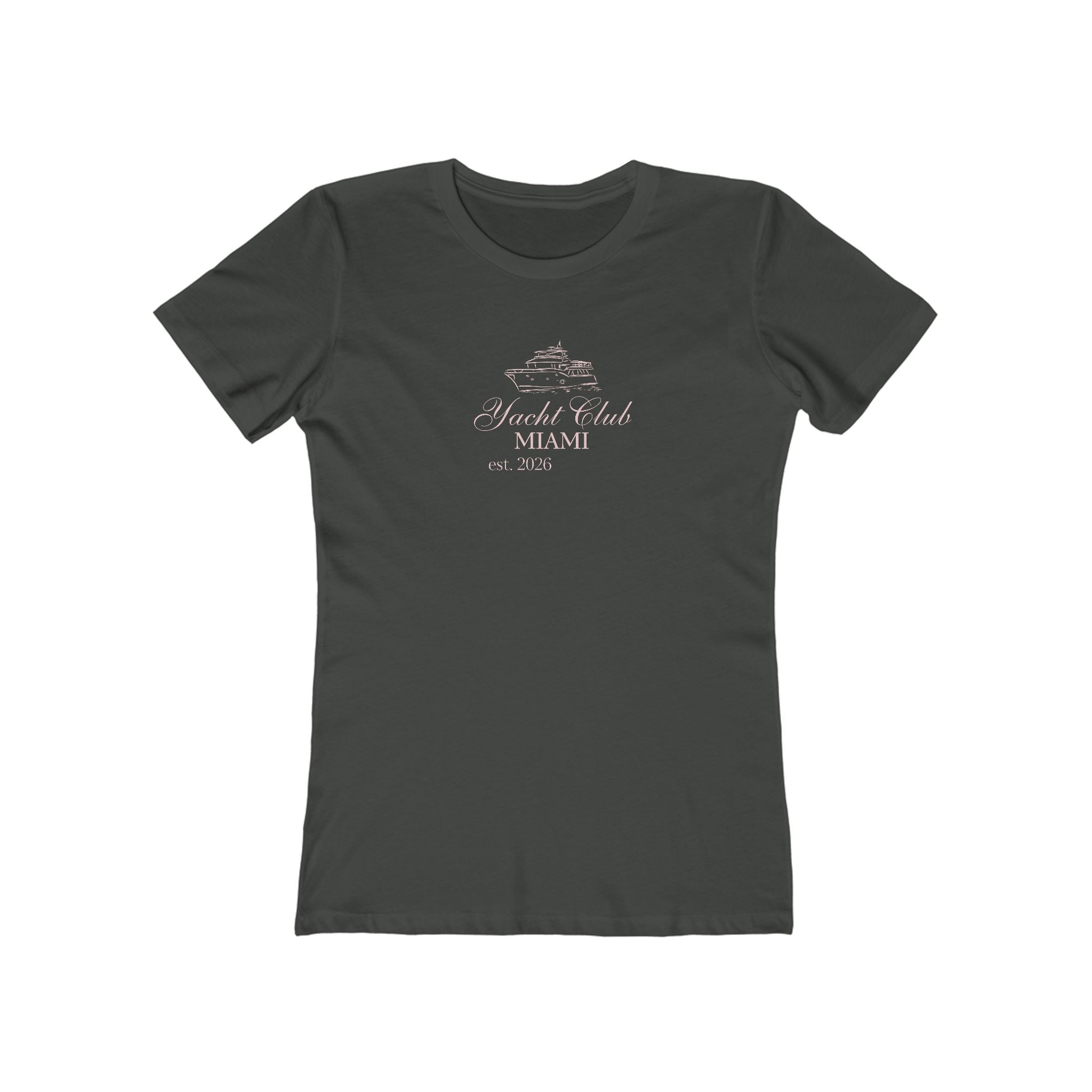 Women's Boyfriend Tee — Relaxed Graphic Casual T‑Shirt