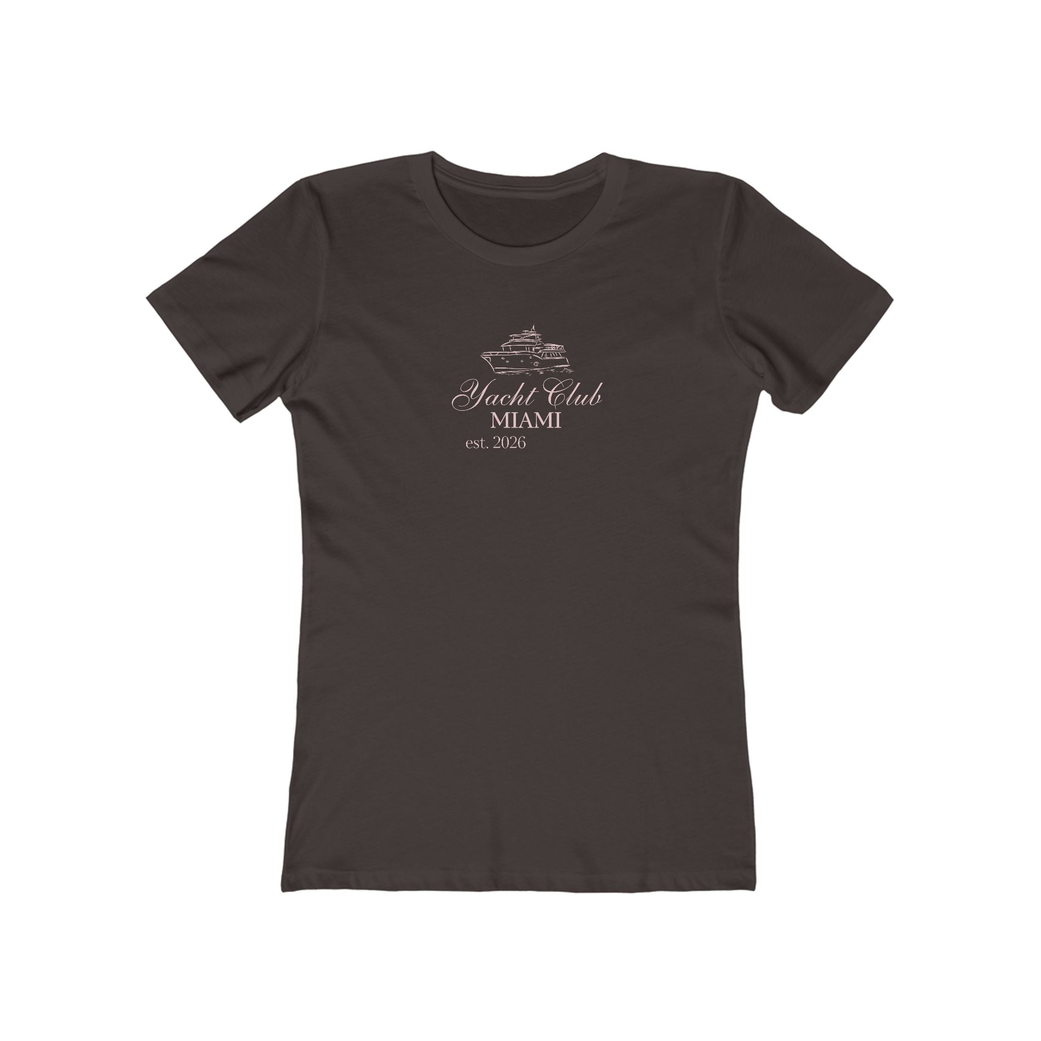 Women's Boyfriend Tee — Relaxed Graphic Casual T‑Shirt