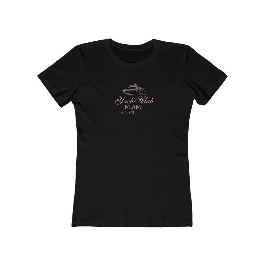 Women's Boyfriend Tee — Relaxed Graphic Casual T‑Shirt