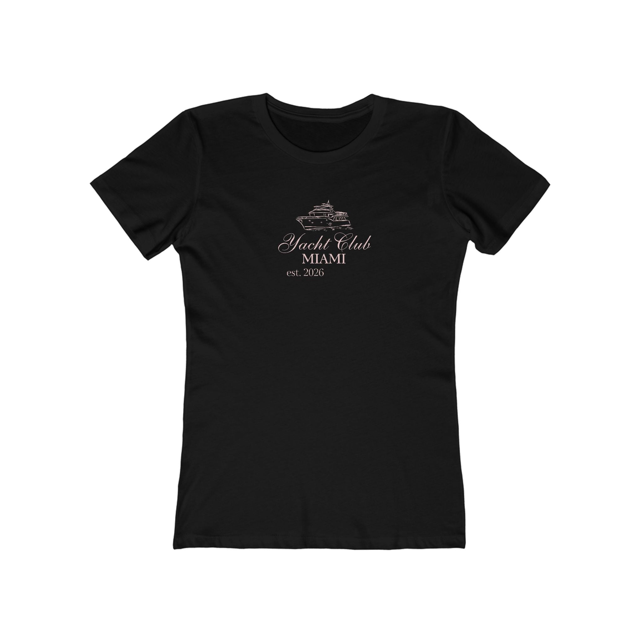 Women's Boyfriend Tee — Relaxed Graphic Casual T‑Shirt