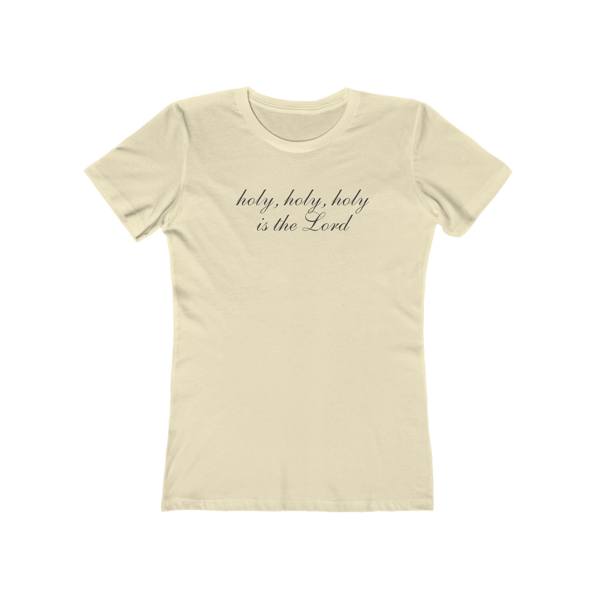 Holy, Holy Tee — "holy, holy, holy is the Lord" Women's Boyfriend T‑Shirt