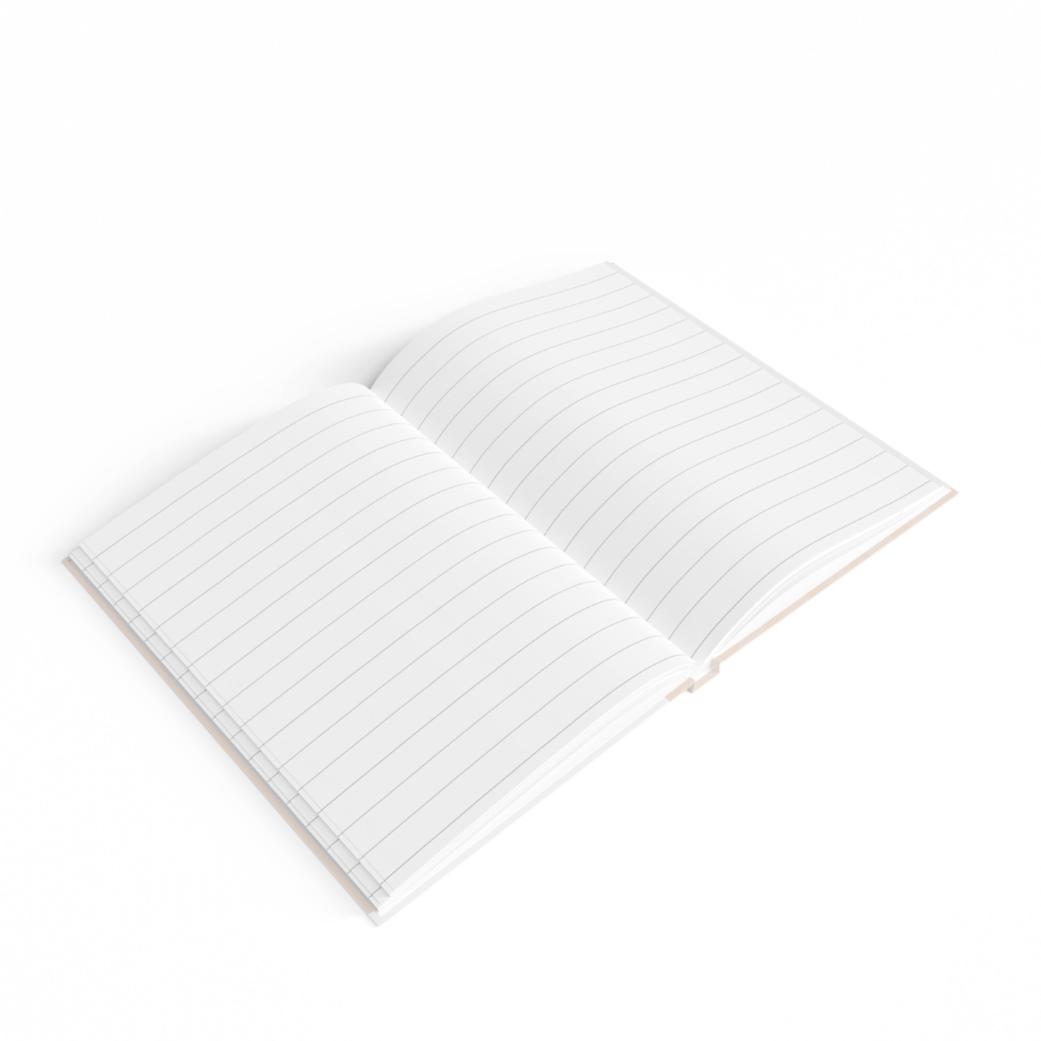 Déora Striped Hardcover Journal – Ruled Lined Notebook