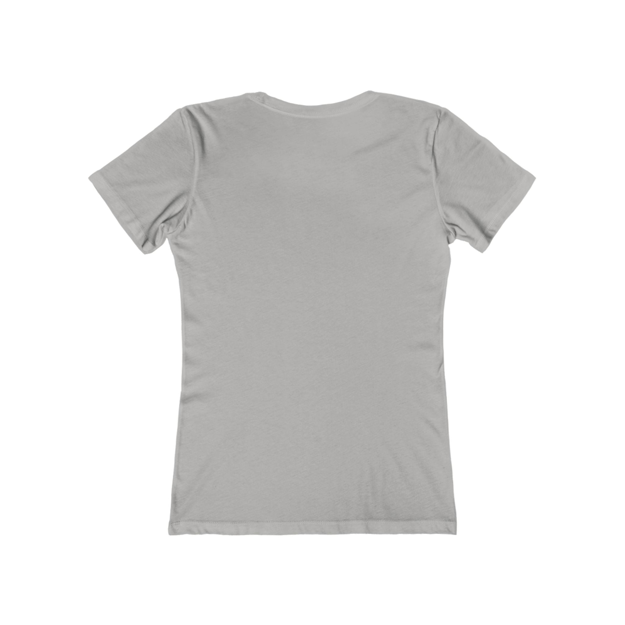 Boyfriend Tee for Women - 'Funny Without Trying' Script Graphic T-Shirt