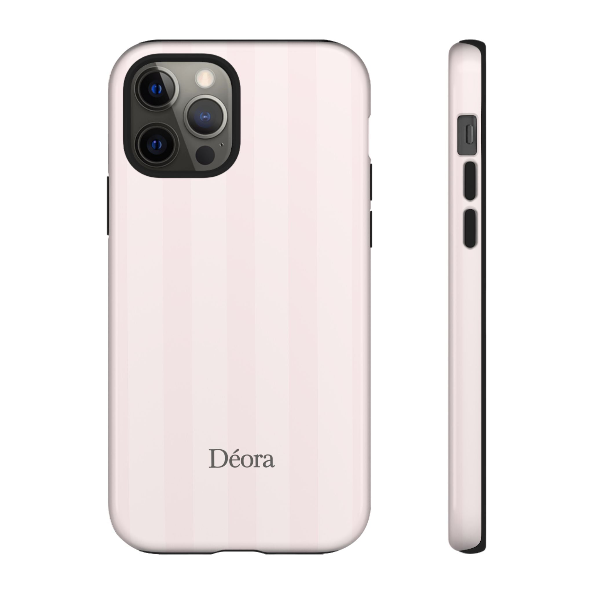 Tough Cases — Slim Protective Phone Case (Pastel Pink Stripe)