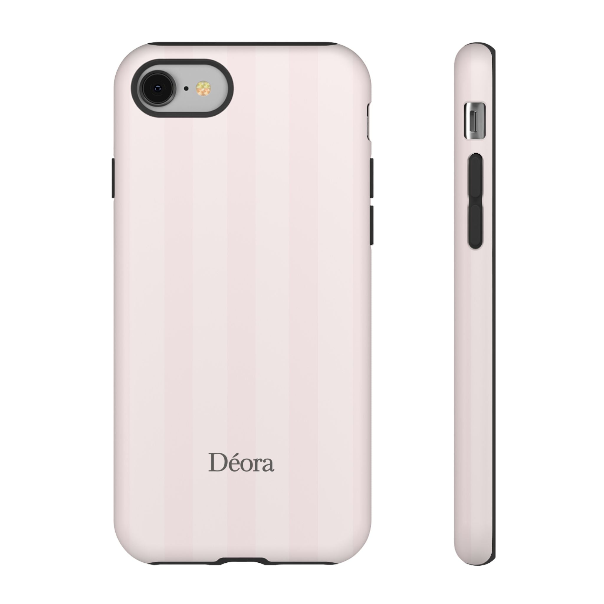 Tough Cases — Slim Protective Phone Case (Pastel Pink Stripe)