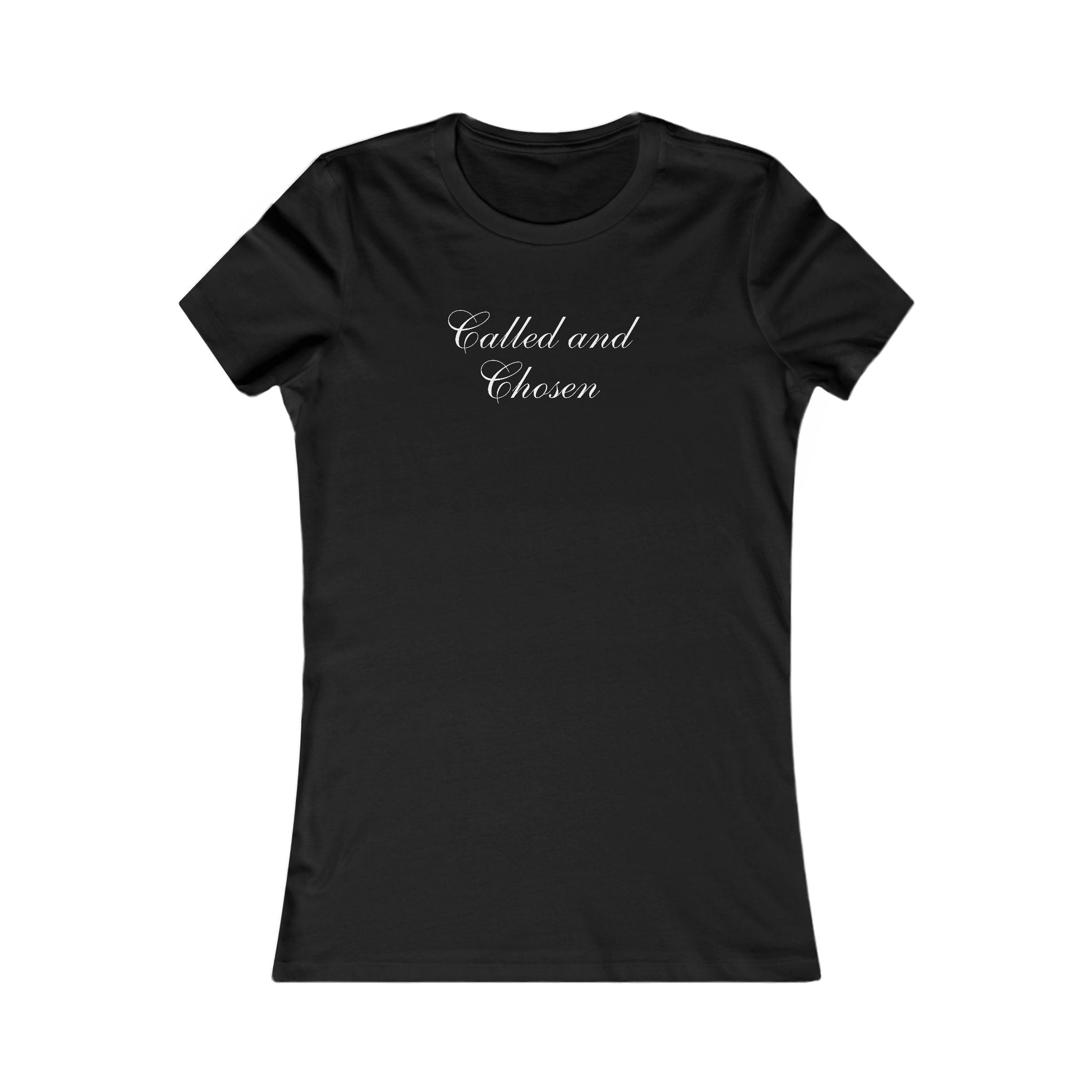 Called and Chosen Women’s Tee — Feminine Christian Faith Shirt