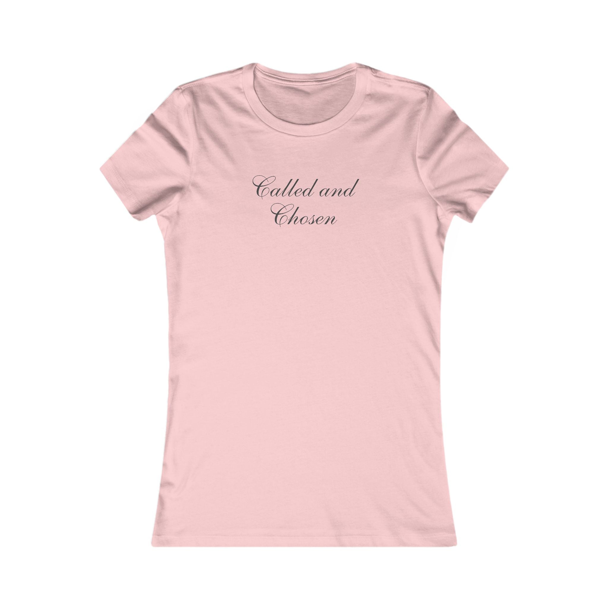 Called and Chosen Women's Tee — Inspirational Faith Graphic Shirt