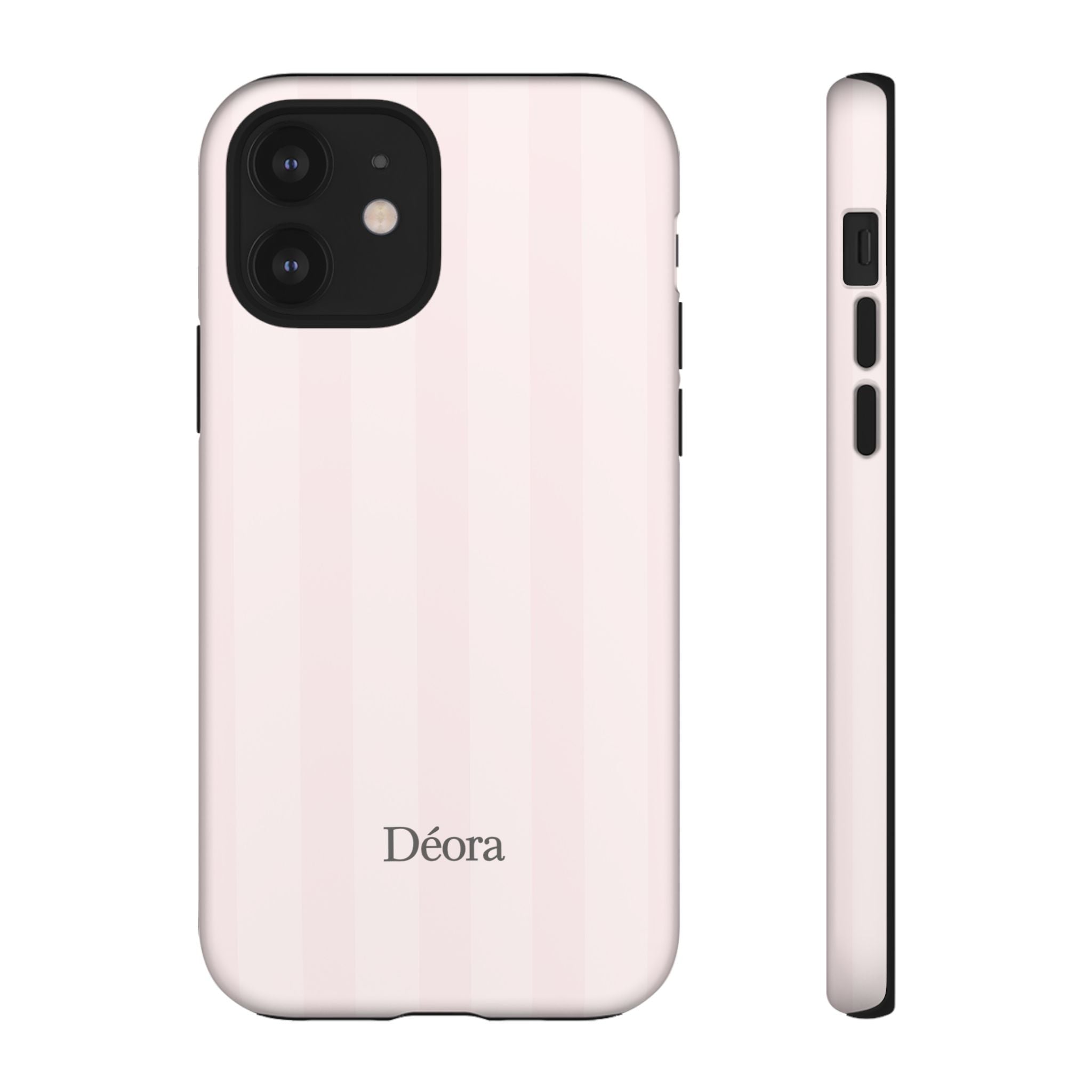 Tough Cases — Slim Protective Phone Case (Pastel Pink Stripe)