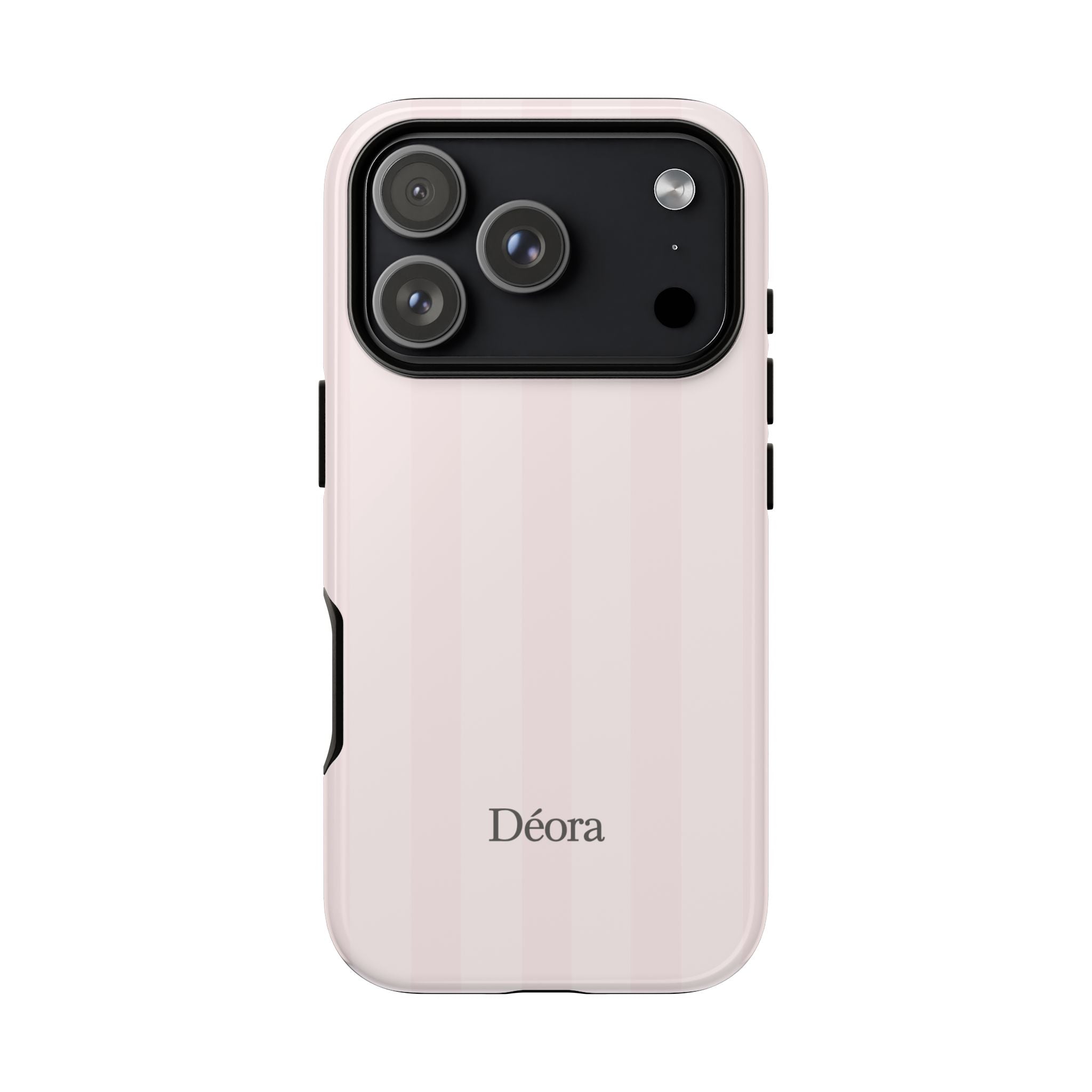 Tough Cases — Slim Protective Phone Case (Pastel Pink Stripe)