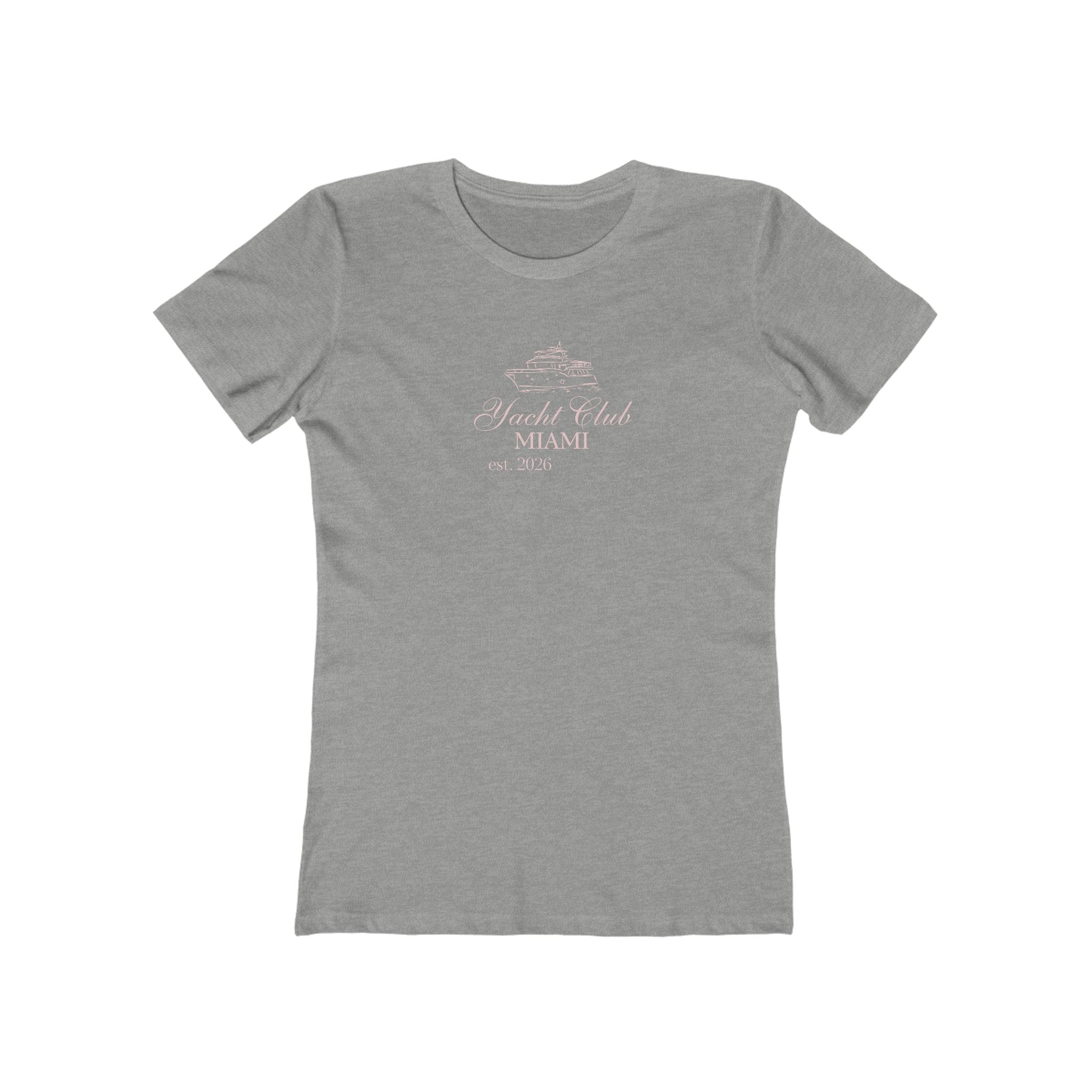 Women's Boyfriend Tee — Relaxed Graphic Casual T‑Shirt