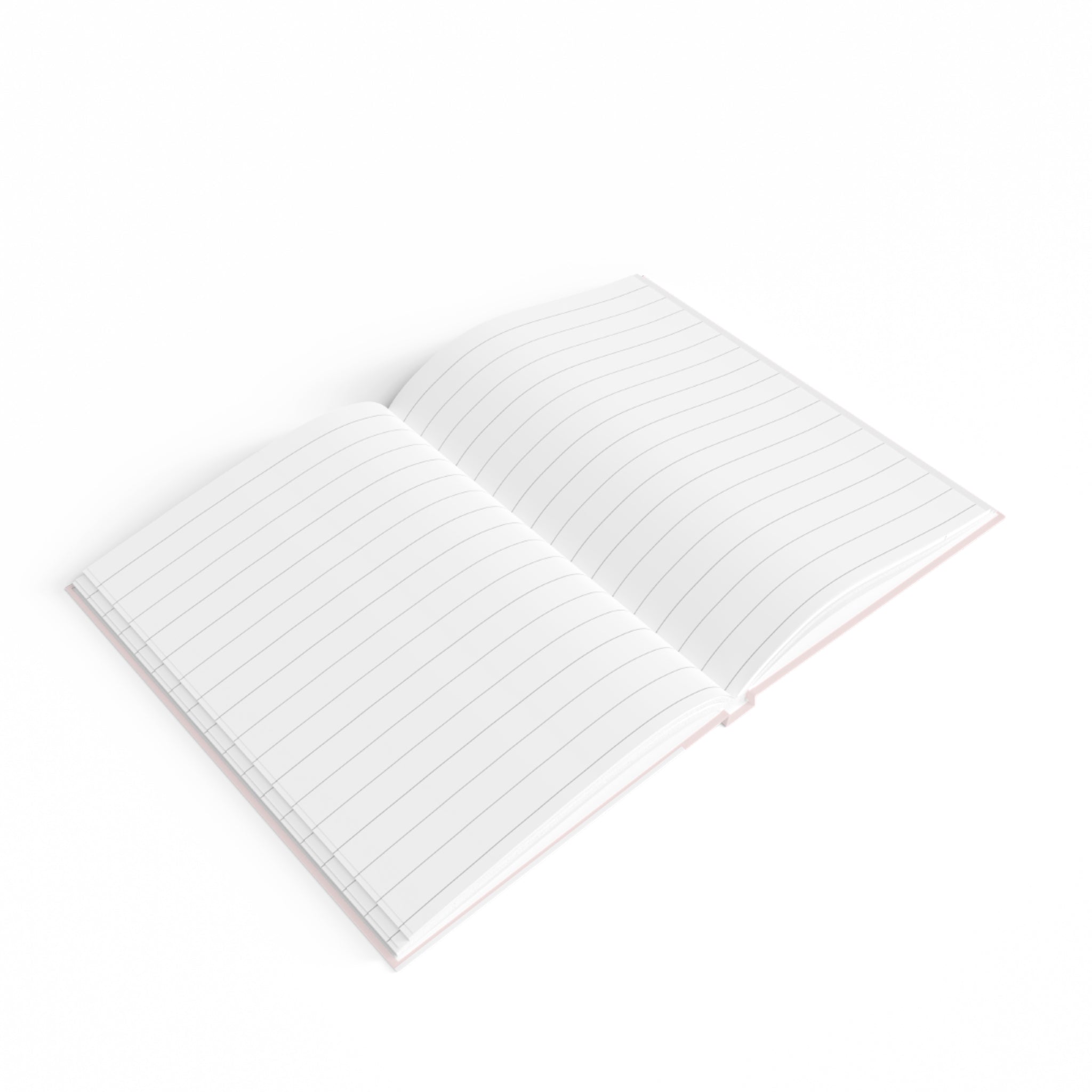 Inspirational Pink Journal — “God is within her she will not fail” Ruled Notebook