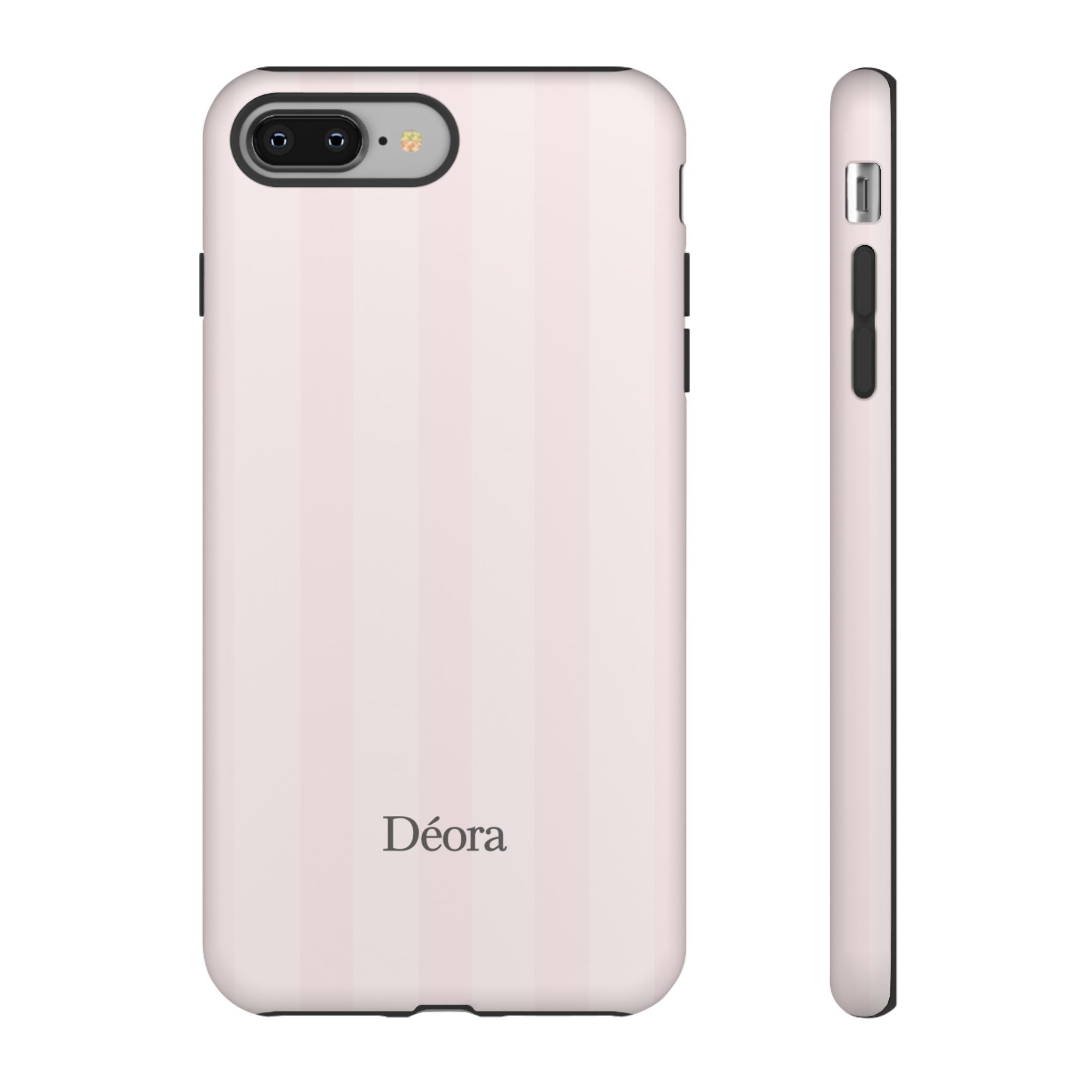 Tough Cases — Slim Protective Phone Case (Pastel Pink Stripe)