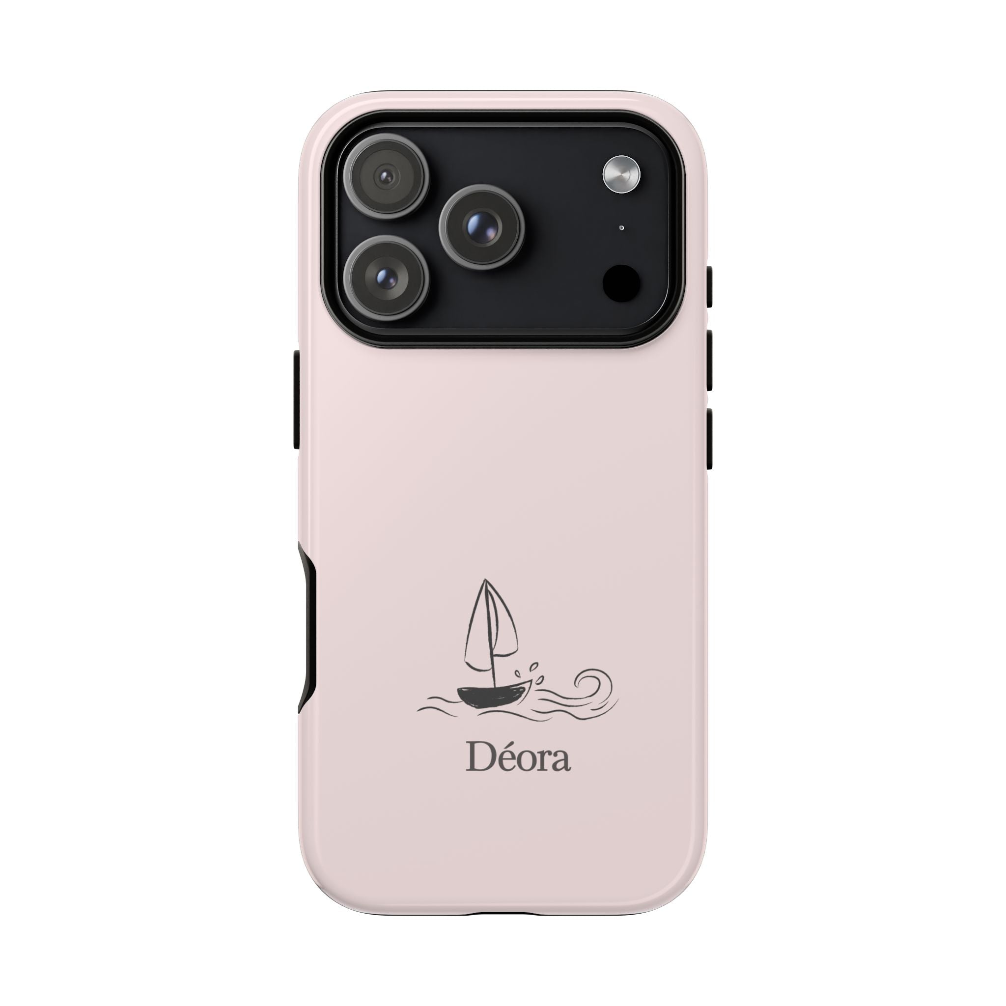 Sailboat Phone Case – 'Déora' Minimal Nautical Protective Case