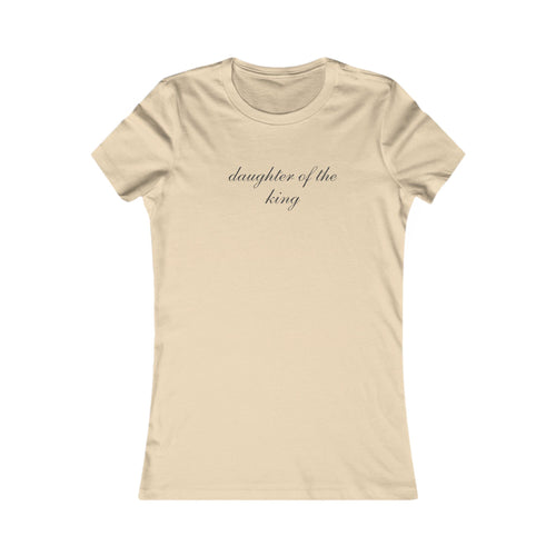Daughter of the King Women's Tee — Christian Faith Graphic Shirt